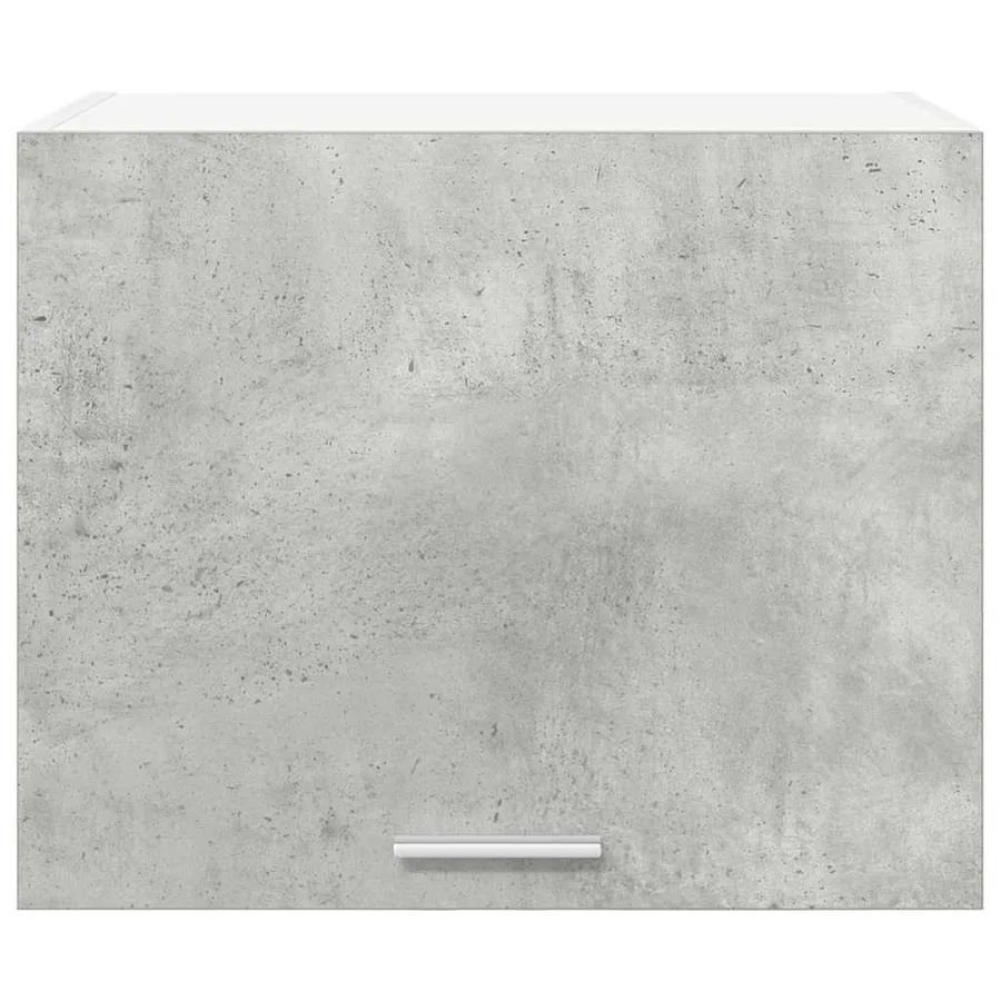 Armoire suspendue 2 pcs Gris béton et Blanc 50 x 31 x 40 cm - 7