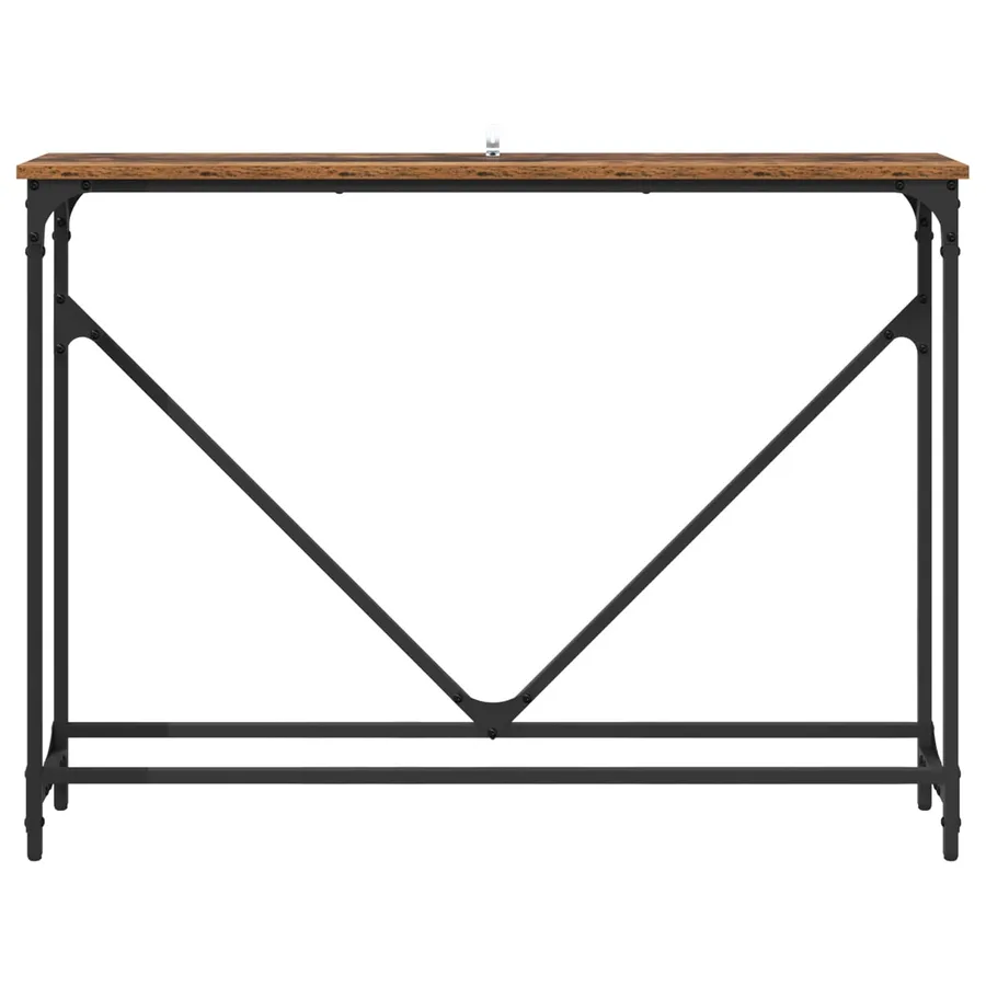 Table console Bois Ancien 102 x 23 x 75 cm Bois d'ingénierie - 5