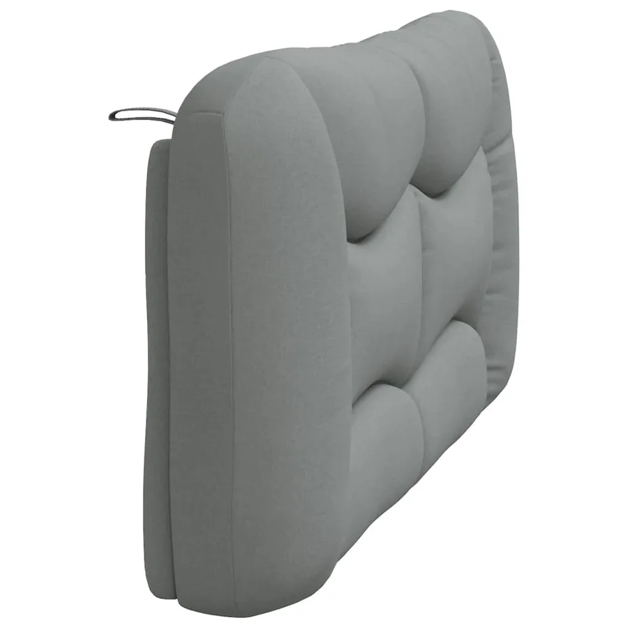Coussin de tête de lit Hvar gris clair 152 cm tissu - 6