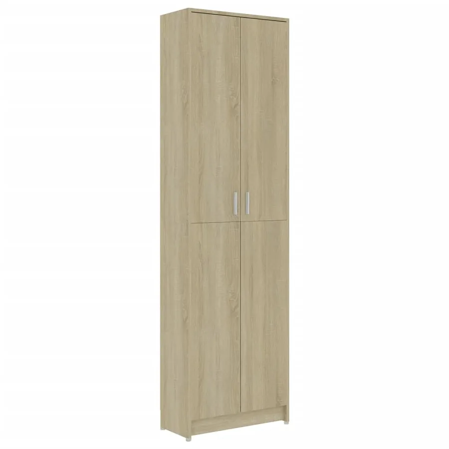 Garde-robe de couloir Chêne sonoma 55x25x189 cm Bois ingénierie - 2