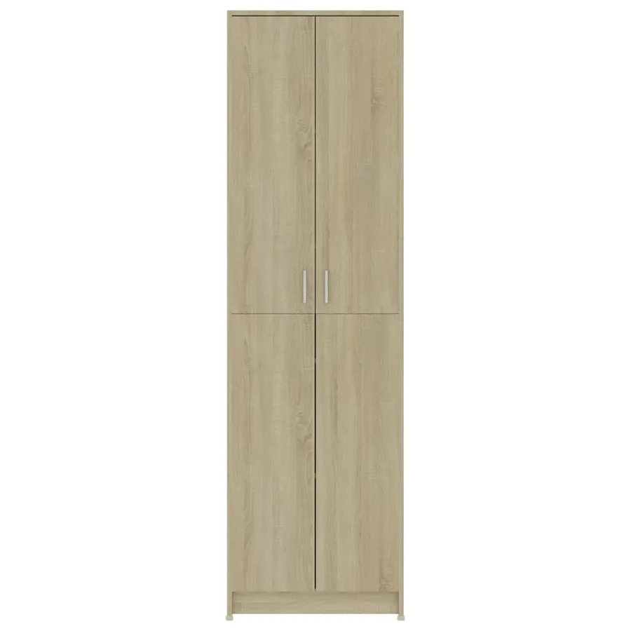 Garde-robe de couloir Chêne sonoma 55x25x189 cm Bois ingénierie - 7