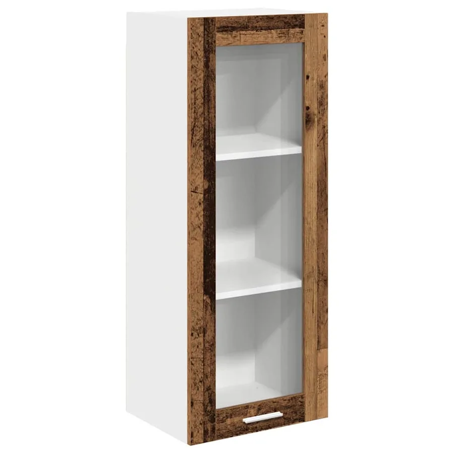 Armoire suspendue avec stockage Bois ancien 40 x 31 x 100 cm - 2