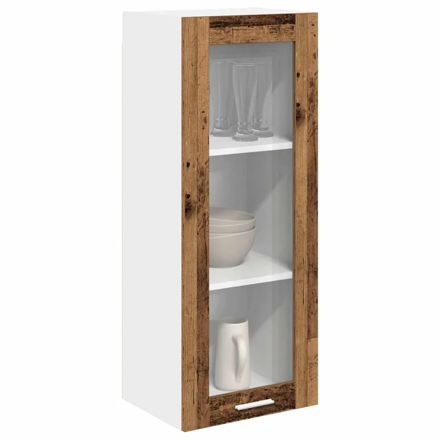 Armoire suspendue avec stockage Bois ancien 40 x 31 x 100 cm - 3
