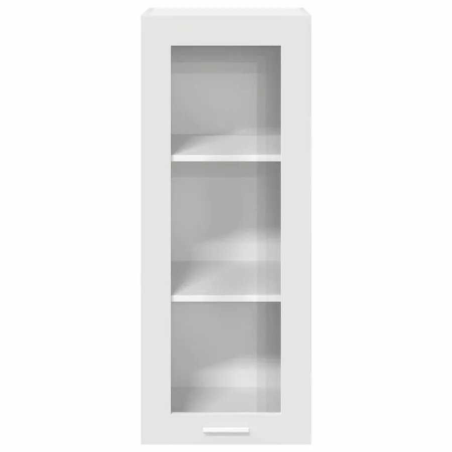 Armoire suspendue Blanc 40 x 31 x 100 cm Bois d'ingénierie - 6