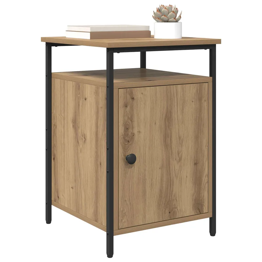 Cabinet de chevet Chêne artisanal 40 x 42 x 60cm - 3