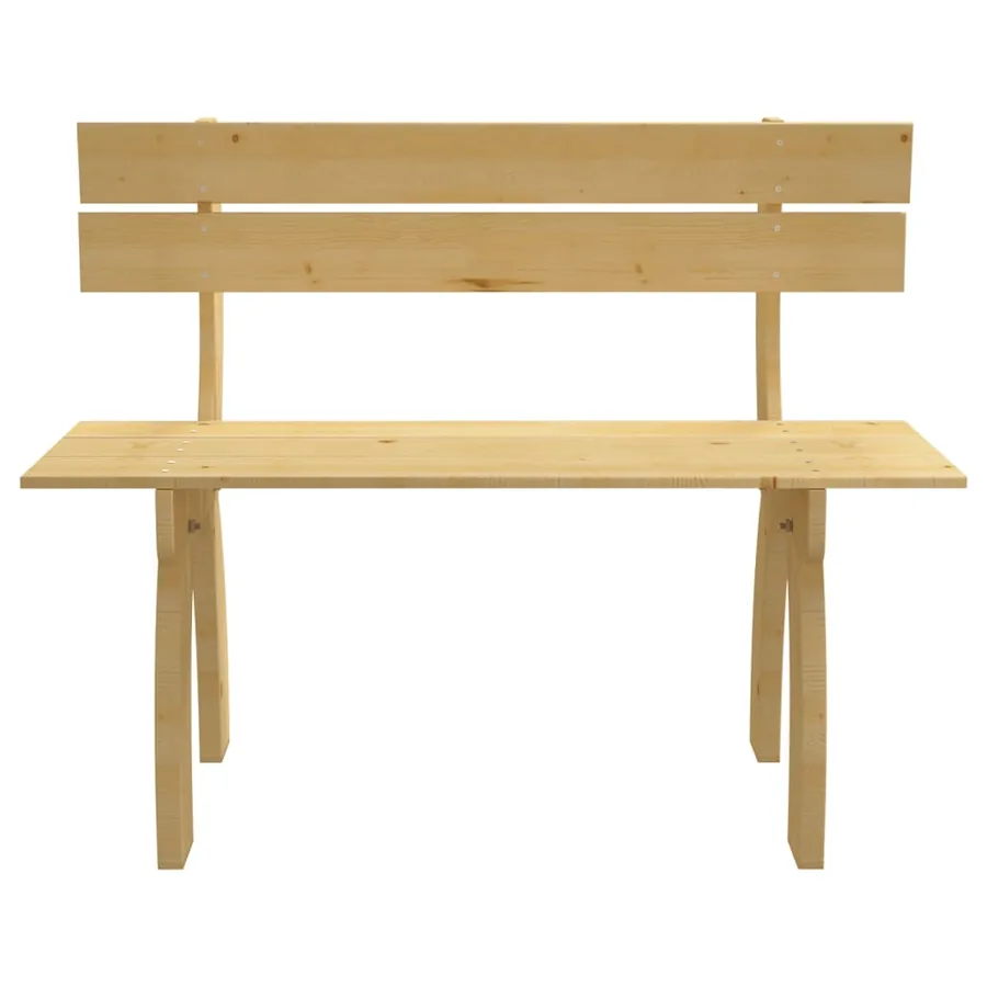 Banc de jardin 150 cm Bois de pin imprégné - 2
