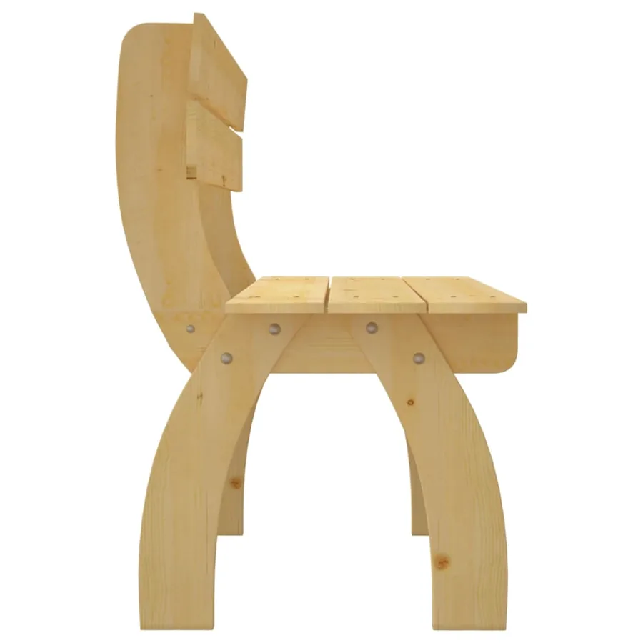 Banc de jardin 150 cm Bois de pin imprégné - 3
