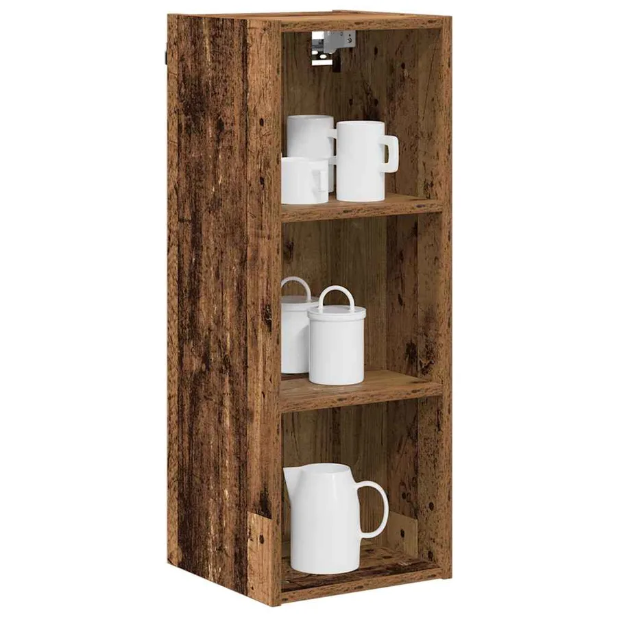 Armoire suspendue Riga Bois ancien 30 x 29,5 x 80 cm - 3