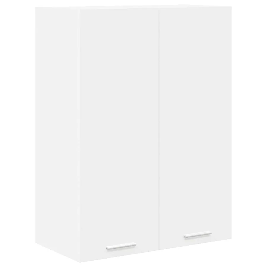 Armoire suspendue Blanc 60 x 31 x 80 cm Bois d'ingénierie - 2