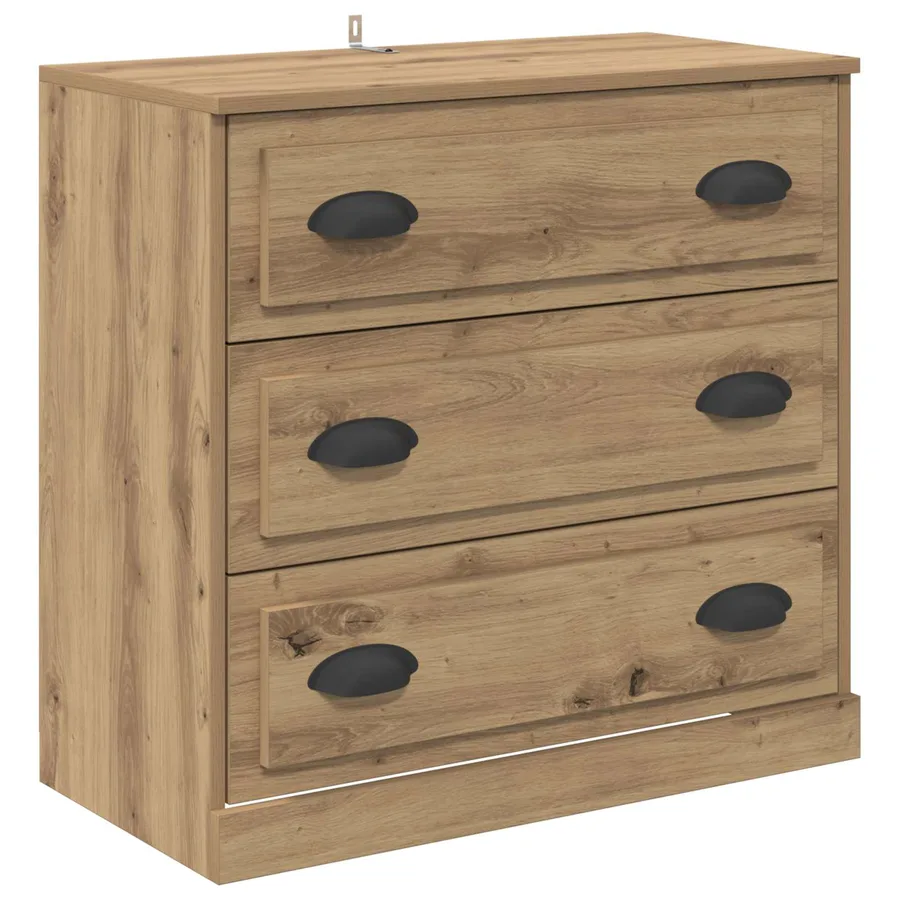Buffet Chêne artisanal 70 x 35,5 x 67,5 cm Bois d'ingénierie - 2