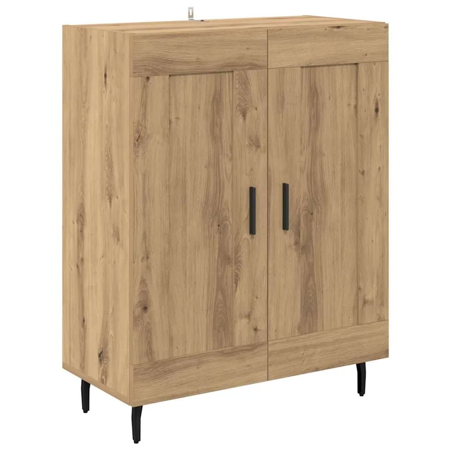 Haut Armoire 2 pcs Chêne artisanal 69,5 x 34 x 180 cm - 5