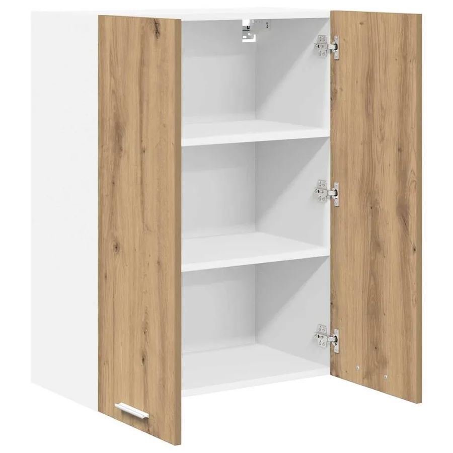 Armoire suspendue avec stockage Chêne artisanal 60 x 31 x 80 cm - 5