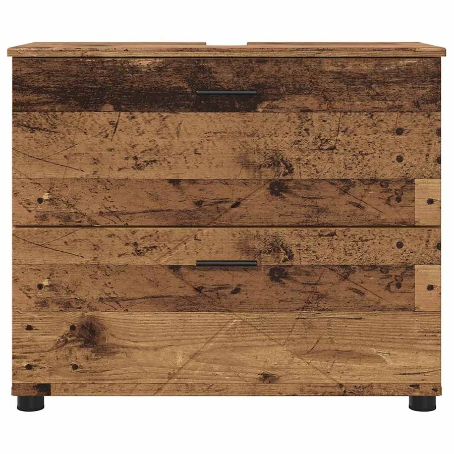 Cabinet de salle de bain Bois Ancien 76,5 x 35 x 64 cm - 6