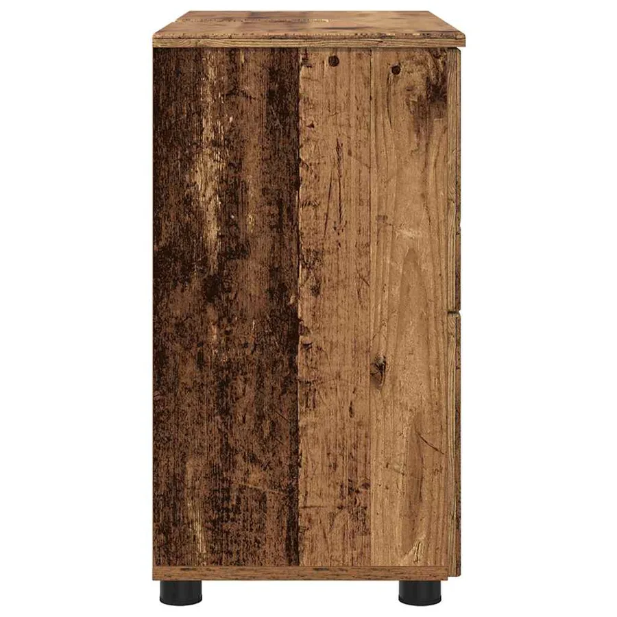 Cabinet de salle de bain Bois Ancien 76,5 x 35 x 64 cm - 7