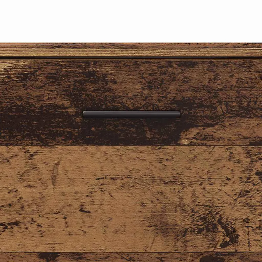 Cabinet de salle de bain Bois Ancien 76,5 x 35 x 64 cm - 8