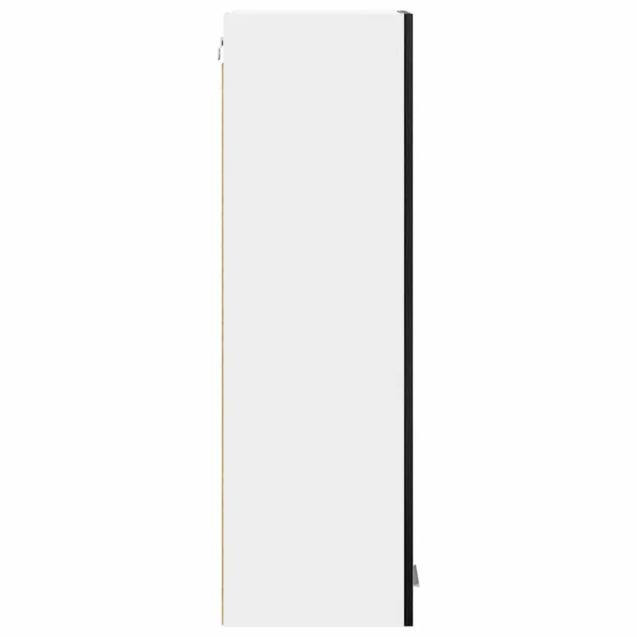 Armoire suspendue Chêne noir 30 x 31 x 100 cm Bois d'ingénierie - 7