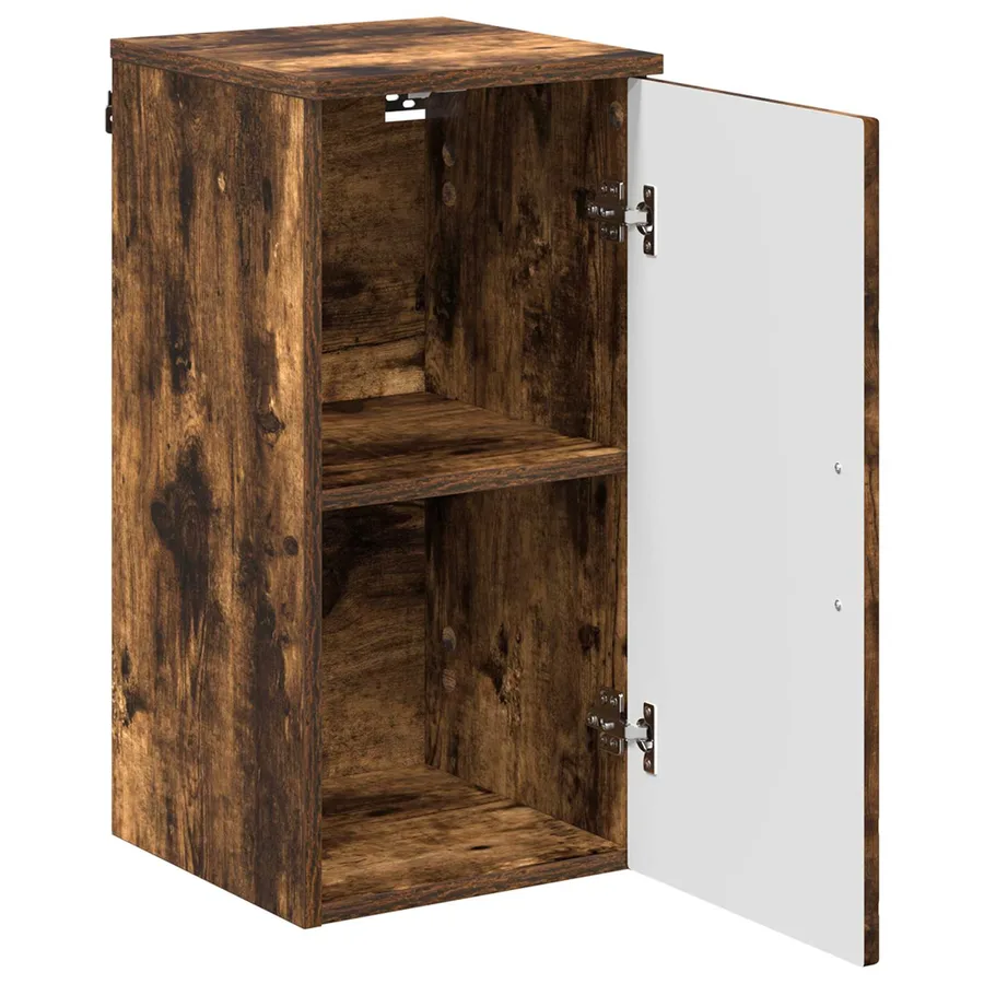 Cabinet de salle de bain Chêne fumé 30 x 31,5 x 61 cm - 5