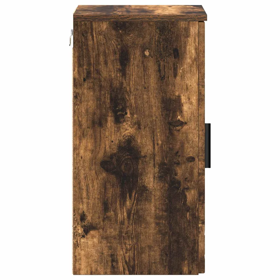 Cabinet de salle de bain Chêne fumé 30 x 31,5 x 61 cm - 7