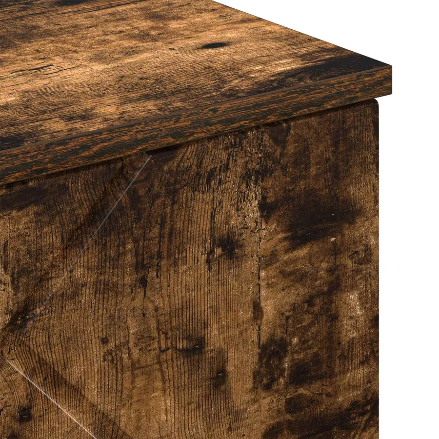 Cabinet de salle de bain Chêne fumé 30 x 31,5 x 61 cm - 9