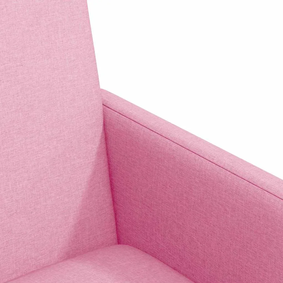 Chaises de Salle à Manger avec Roues 2 pcs Rose 57 x 66 x 94 cm - 7