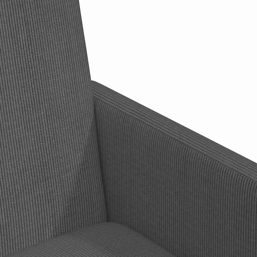 Chaises de Salle à Manger avec Roues 2 pcs Gris foncé - 7