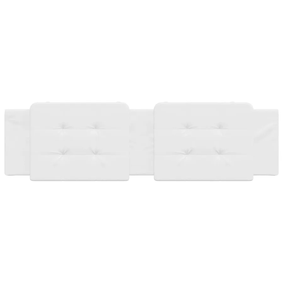 Coussin de tête de lit Zadar blanc 183 cm similicuir - 4