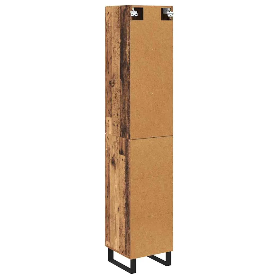 Haut Armoire Bois Ancien 34,5 x 34 x 180 cm Bois d'ingénierie - 8