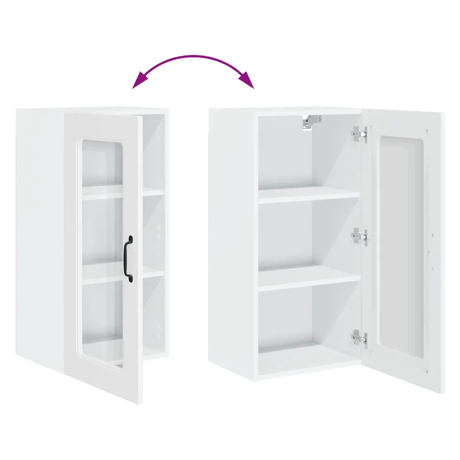 Panneau de lave-vaisselle Kalmar 2 pcs Blanc brillant - 12
