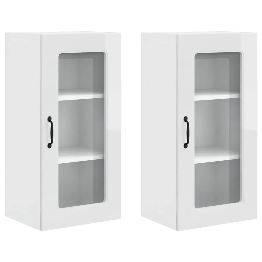 Panneau de lave-vaisselle Kalmar 2 pcs Blanc brillant - 2