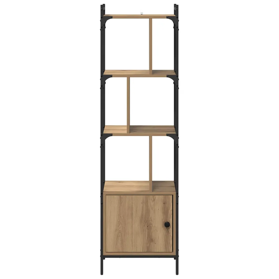 Bibliothèque 6 niveaux 44,5 x 30 x 154,5 cm Bois d'ingénierie - 6