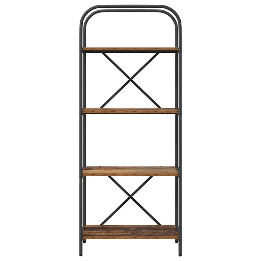 Étagère Bois ancien 60 x 30 x 146 cm Bois d'ingénierie - 5