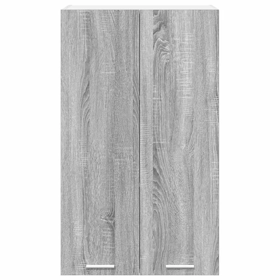 Armoire suspendue avec stockage Gris Sonoma 60 x 31 x 100 cm - 6