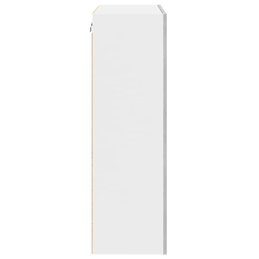 Armoire suspendue avec stockage Gris Sonoma 60 x 31 x 100 cm - 7