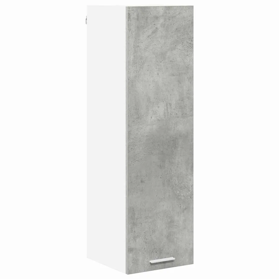 Armoire suspendue Gris béton 30 x 31 x 100 cm Bois d'ingénierie - 2