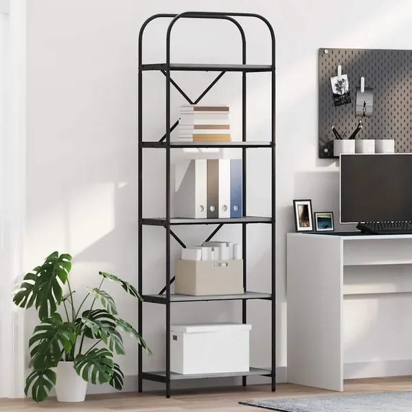 Étagère Gris Sonoma 60 x 30 x 183 cm Bois d'ingénierie