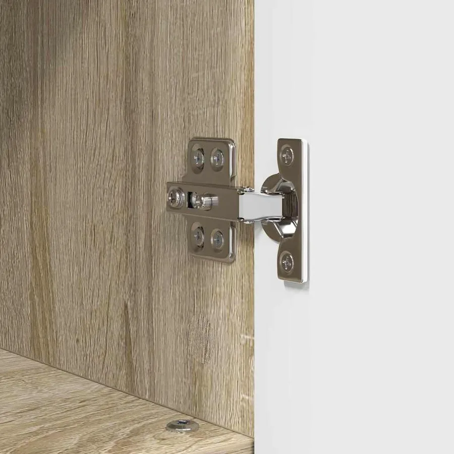 Cabinet de salle de bain Chêne Sonoma 30 x 35 x 95 cm - 11