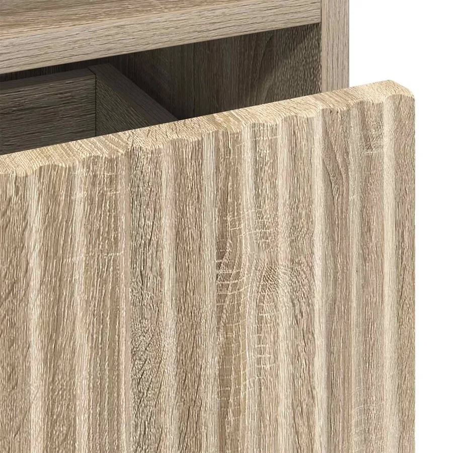Cabinet de salle de bain Chêne Sonoma 31,5 x 33 x 190 cm - 11