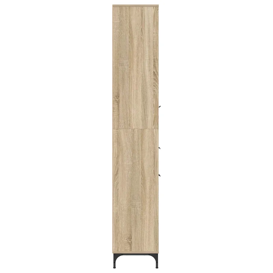 Cabinet de salle de bain Chêne Sonoma 31,5 x 33 x 190 cm - 7