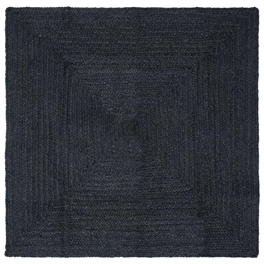 Tapis de surface Carré Gris foncé 300 x 300 cm Jute