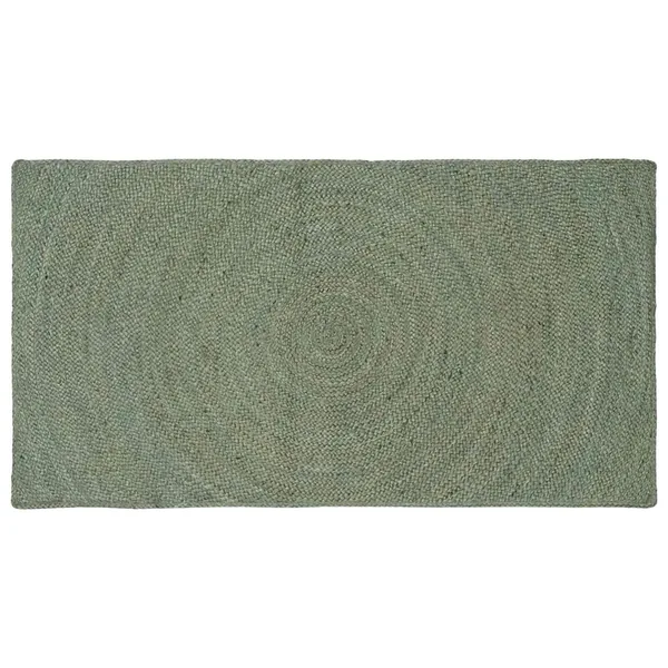 Tapis de surface Vert olive 80 x 150 cm Jute