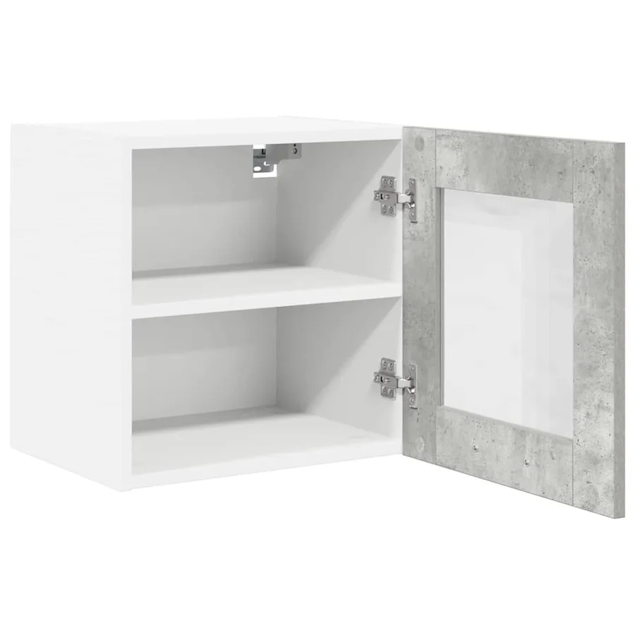 Armoire suspendue Riga 2 pcs Gris béton 40 x 31 x 40 cm - 6