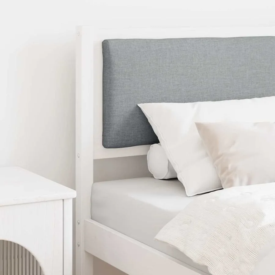 Tête de lit Autre Blanc 80 cm Bois massif en pin