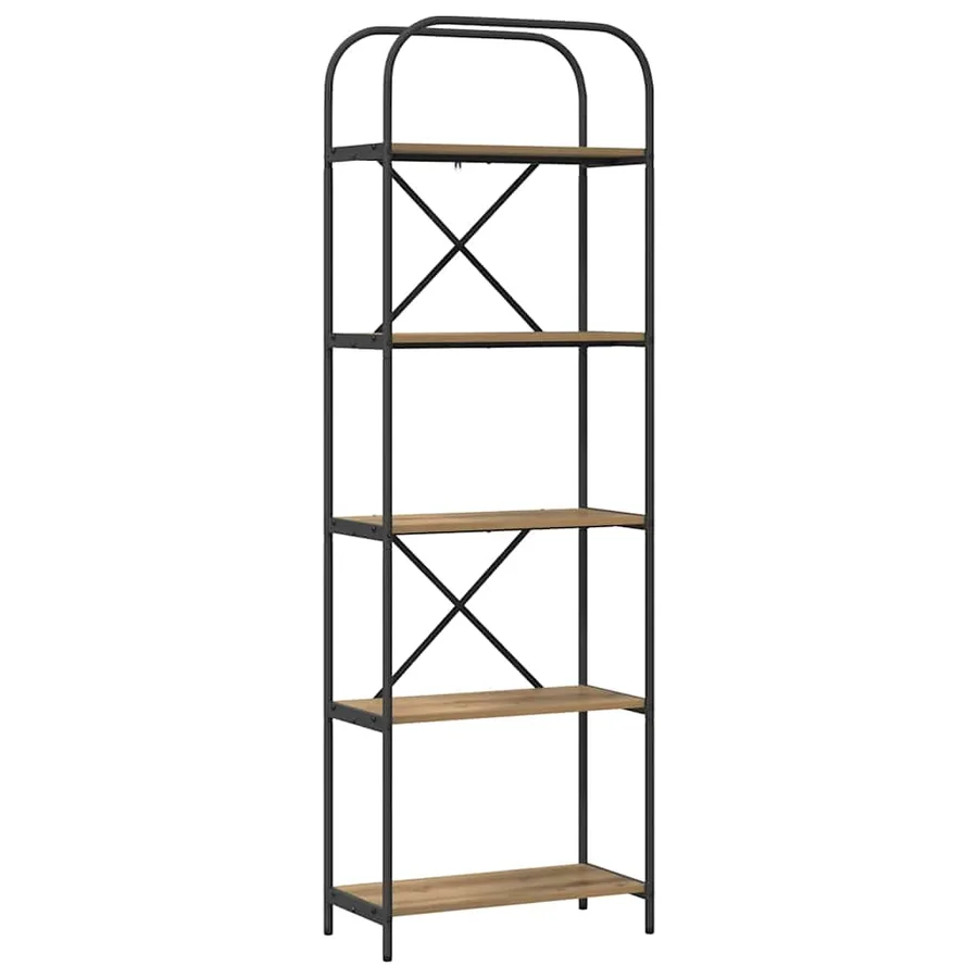 Étagère 5 niveaux 60 x 30 x 183 cm Bois d'ingénierie - 2