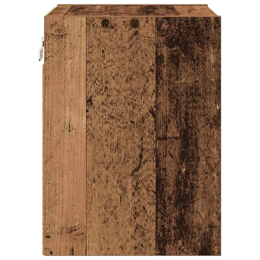 Armoire suspendue avec stockage Bois ancien 30 x 29,5 x 40 cm - 6