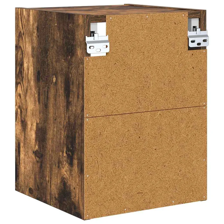 Armoire suspendue avec stockage Chêne fumé 30 x 29,5 x 40 cm - 7