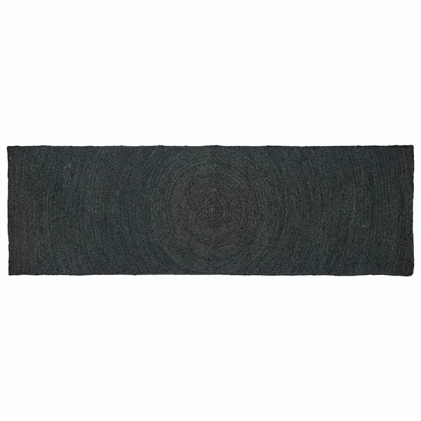 Tapis de surface Gris foncé 80 x 250 cm Jute