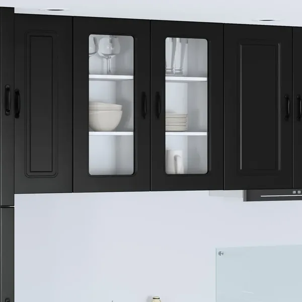 Panneau de lave-vaisselle Kalmar Noir 40 x 31 x 80 cm