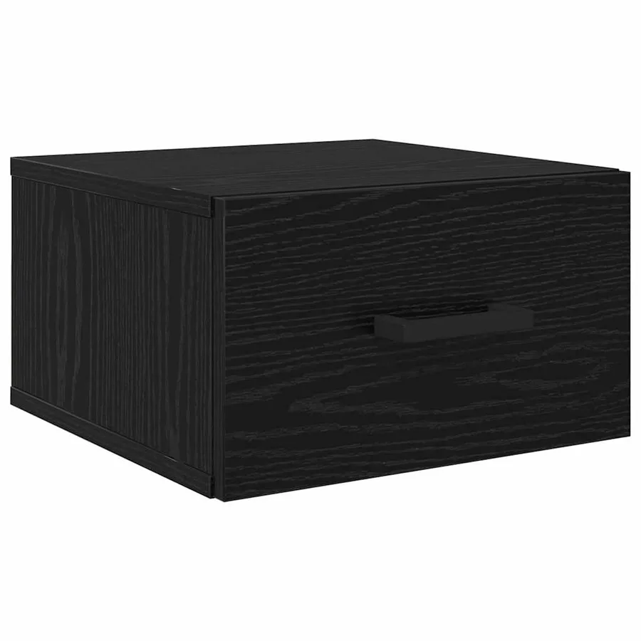 Cabinet de chevet avec tiroir 2 pcs Chêne noir 35 x 35 x 20 cm - 6