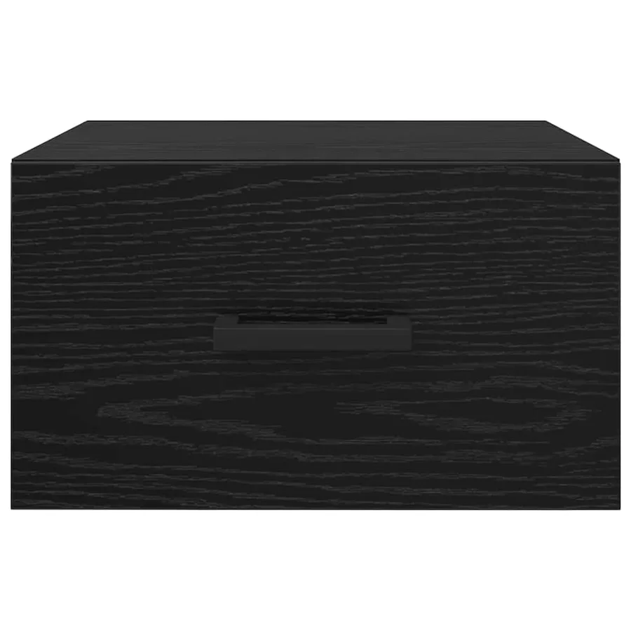 Cabinet de chevet avec tiroir 2 pcs Chêne noir 35 x 35 x 20 cm - 7