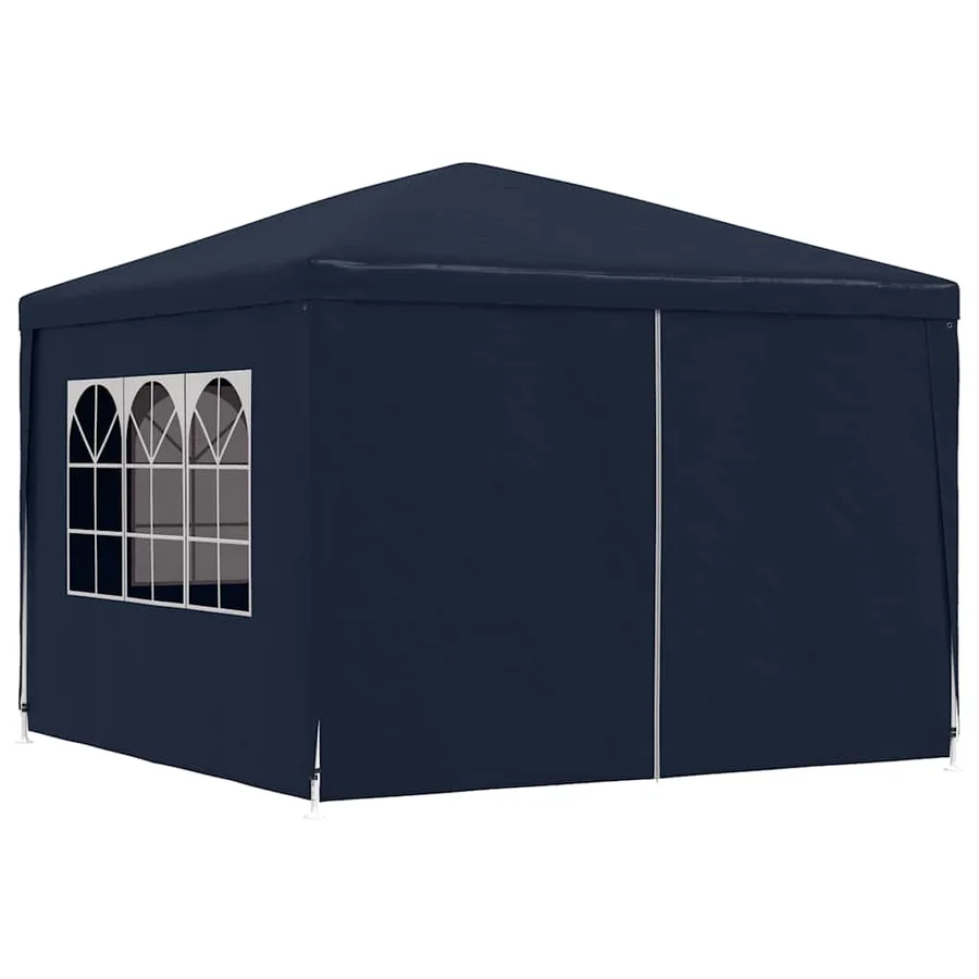 Tente de réception 3 x 3 m Bleu - 2